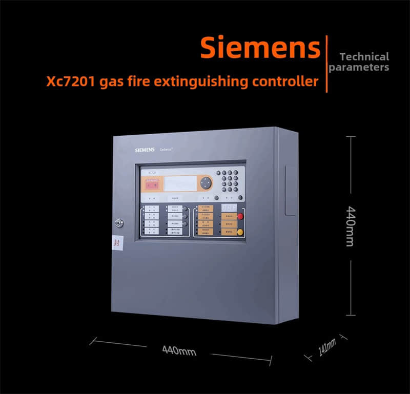 Siemens XC7201 Gas Fire Extinguishing Controller Siemens XC7201 Gas Fire Extinguishing Controller