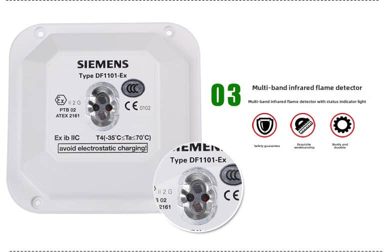 Siemens JTGB HF DF1101 Ex Flame Detector Siemens JTGB HF DF1101 Ex Flame Detector