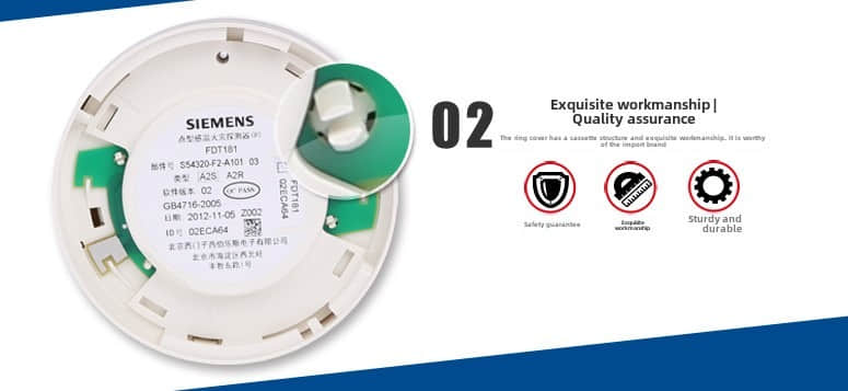 Siemens FDT181C Heat Detector Siemens FDT181C Heat Detector
