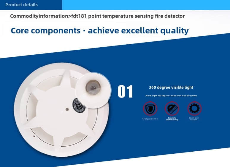 Siemens FDT181C Heat Detector Siemens FDT181C Heat Detector