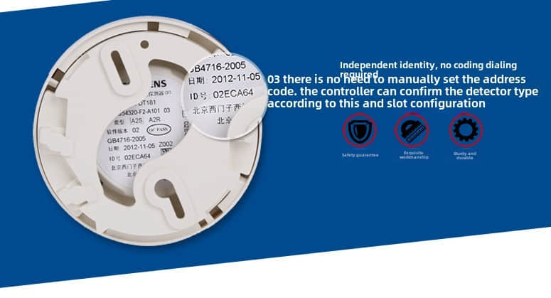 Siemens FDT181C Heat Detector Siemens FDT181C Heat Detector