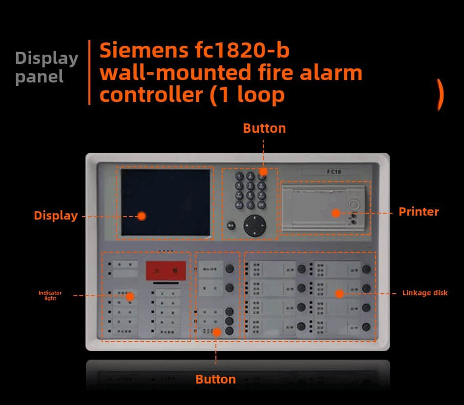 Siemens FC1820 fire alarm controller