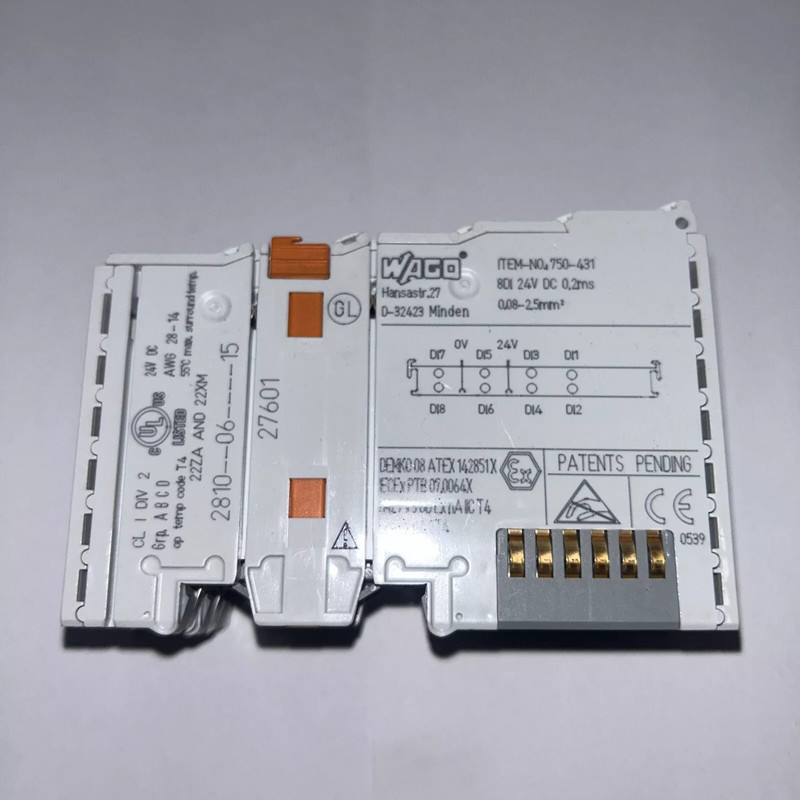 WAGO 750-431 8-Channel Digital PLC Input Module