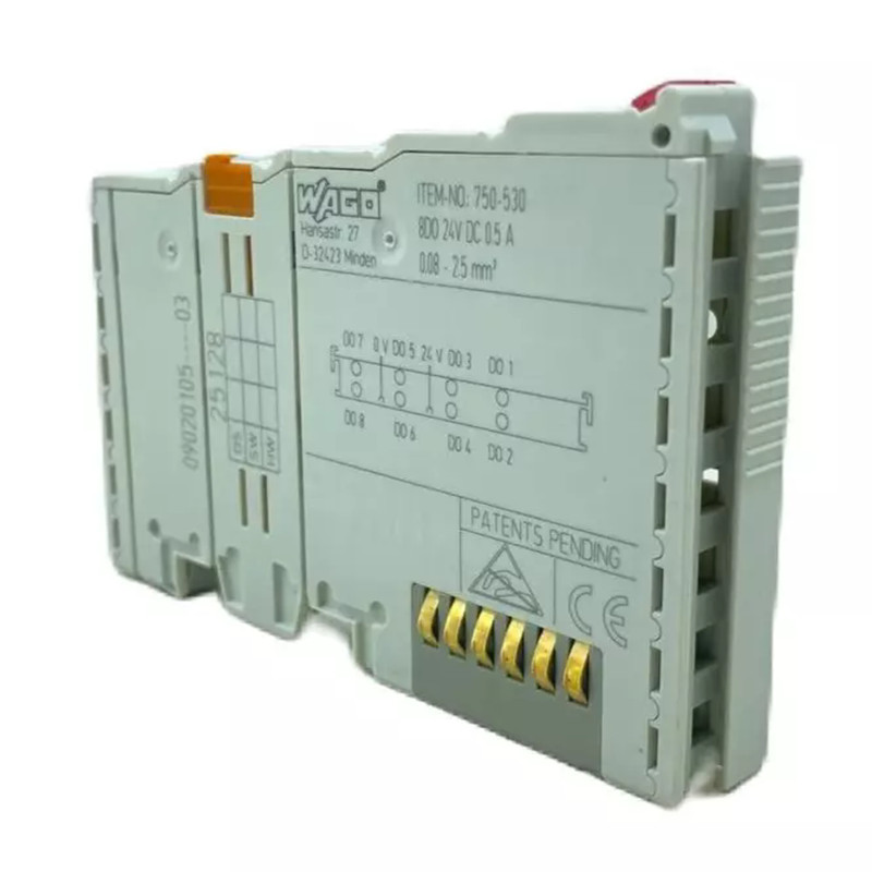 WAGO 750-530 8-CHANNEL DIGITAL OUTPUT 24 VDC 0.5 A