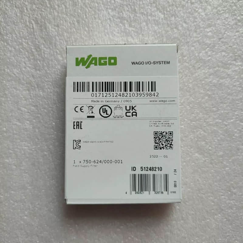 WAGO 750-624 Filter Module 24V DC