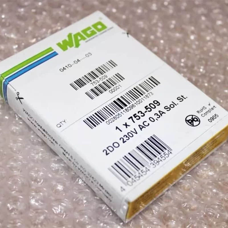 WAGO 753-509 2-Channel Digital Output Terminal AC/DC 230V 0.3A