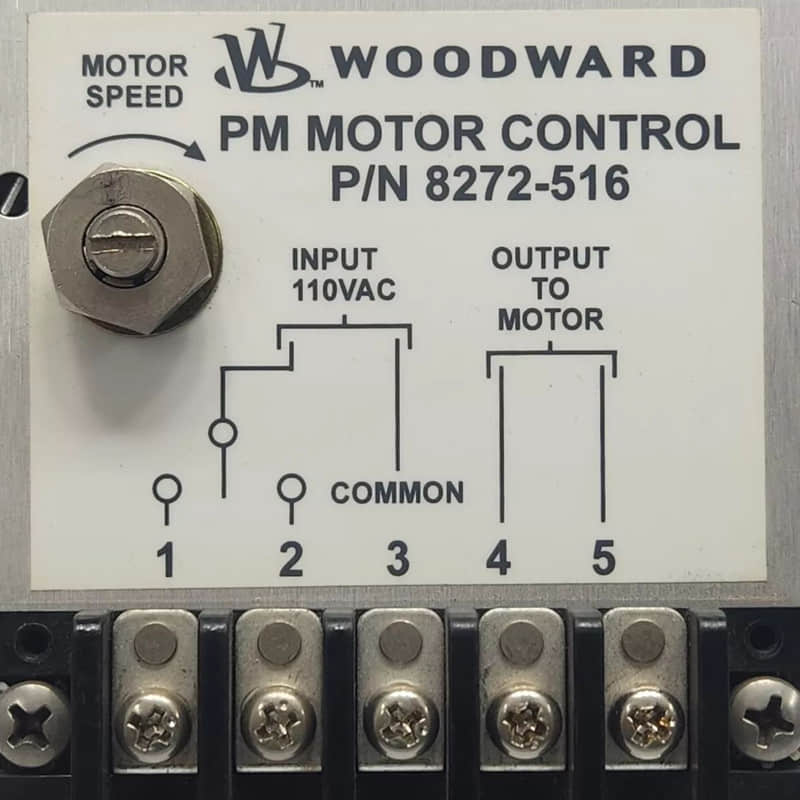 WOODWARD 8272-516 PM Motor Control