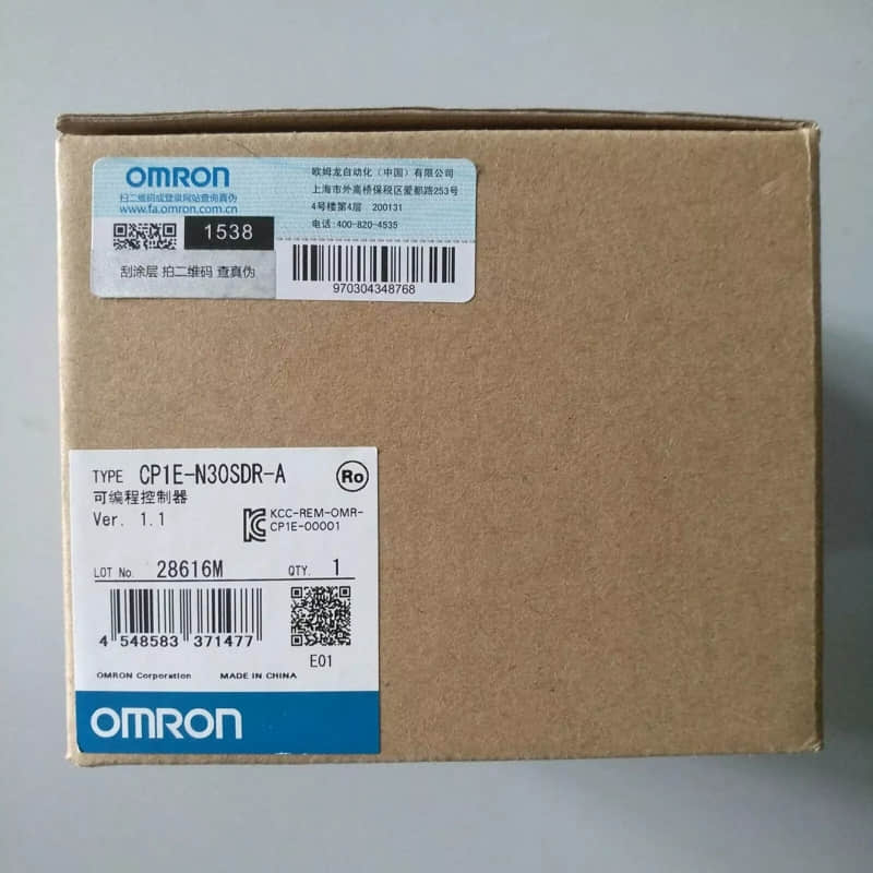 Omron CP1E-N30SDR-A PLC Module 