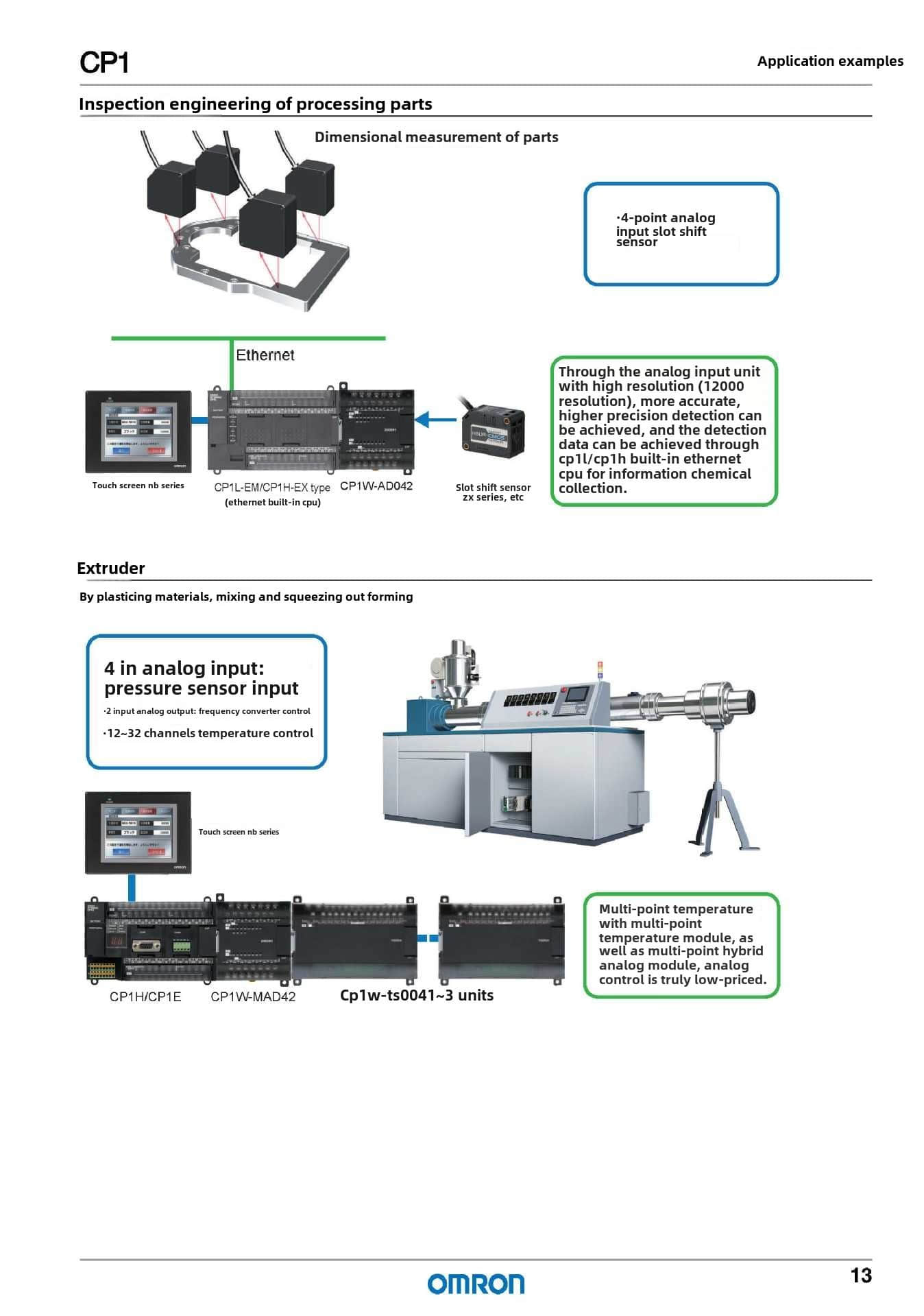 Omron CP2E-S40DT1-D programmable logic controller (PLC) 