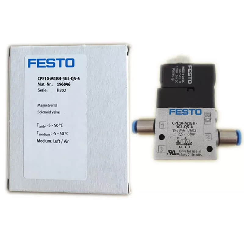Festo CPE10-M1BH-3GL-QS-4 Solenoid Valve