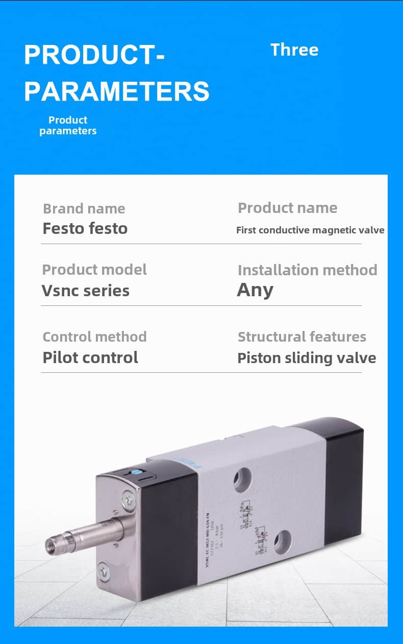 FESTO VSVA-B-T32U-A-A2-P1 Solenoid Valve
