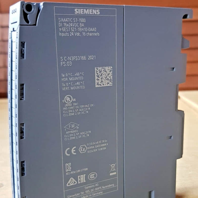 6ES7521-1BL10-0AB0 Siemens SIMATIC S-1500 Module